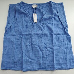Velvet by Graham&Spencer Women's Jayla Cotton Gauze Size M         P#235@CMK